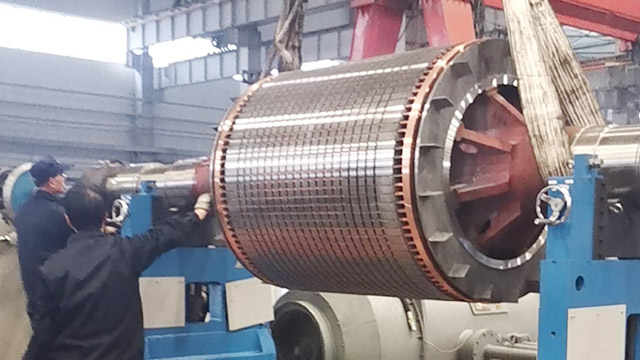 臥龍防爆電機(jī)集團(tuán)專用動平衡機(jī)！